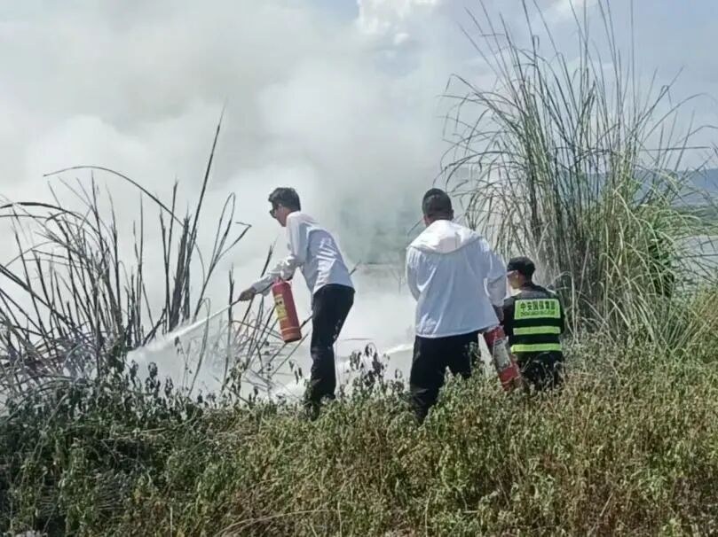 景区防火应急处置现场 1